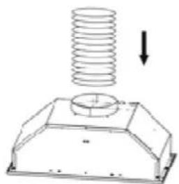 FIJACION DE LA CAMPANA EN EL ARMARIO 1