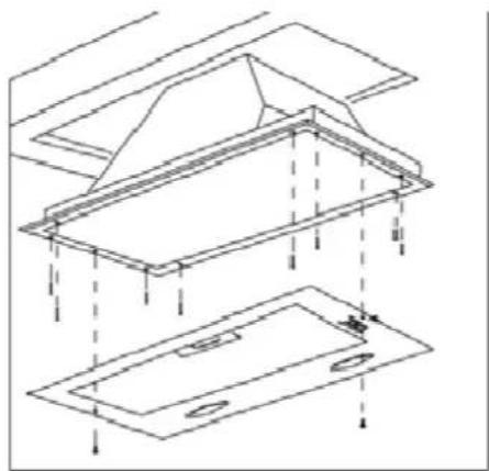 FIJACION DE LA CAMPANA EN EL ARMARIO 2