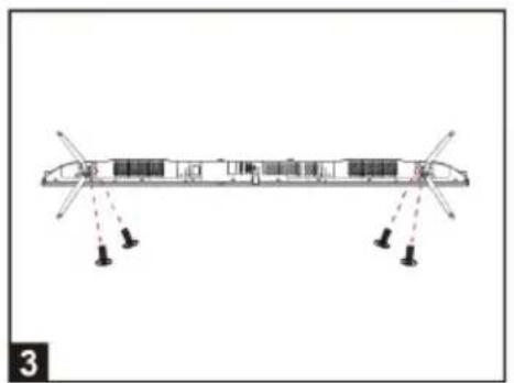 SCHNEIDER SC55S1FJORD - - Mounting of the stand - 3