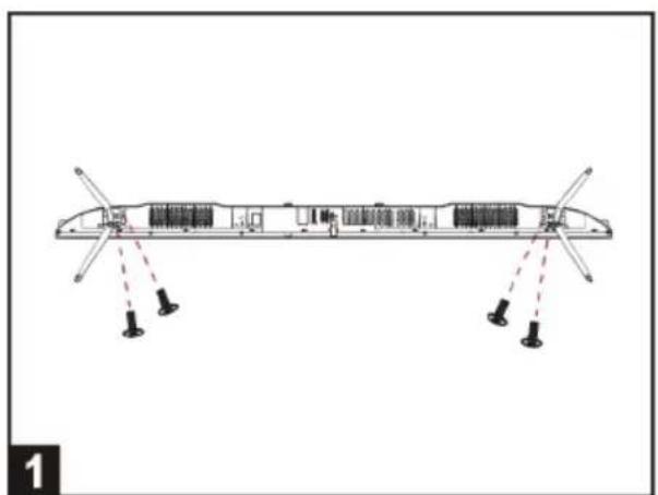 SCHNEIDER SC55S1FJORD - • Disassembly of the stand - 1