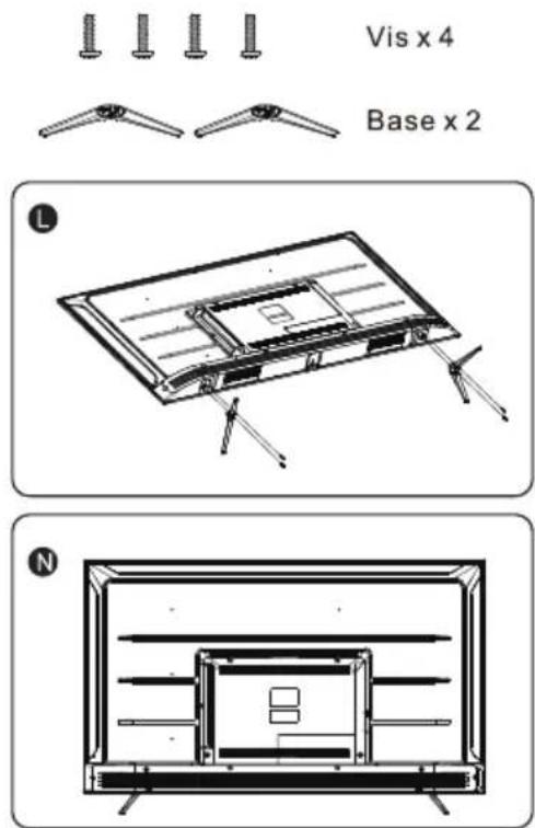 SCHNEIDER SCLED50SC400ATV - Installation du socle - 1