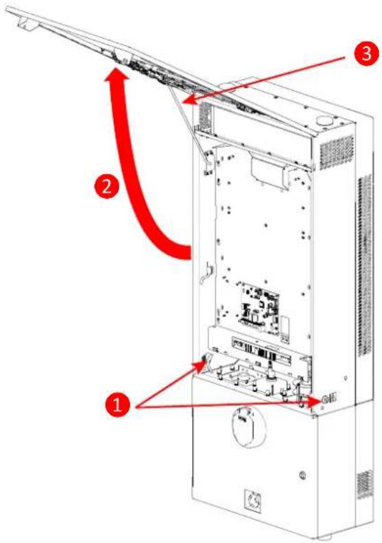 SCHNEIDER EVD1S24T0H - Préparation de l'installation du pied - 33