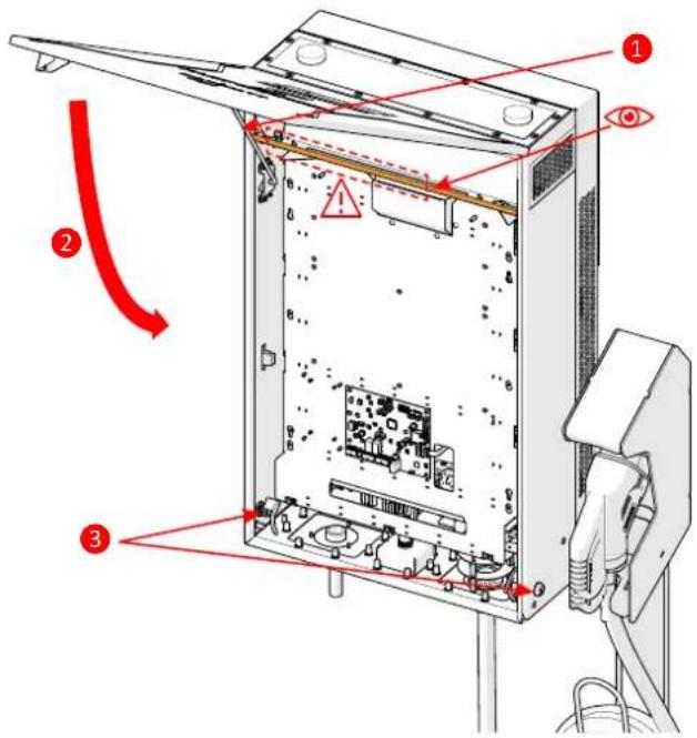 SCHNEIDER EVD1S24T0H - Préparation de l'installation du pied - 27