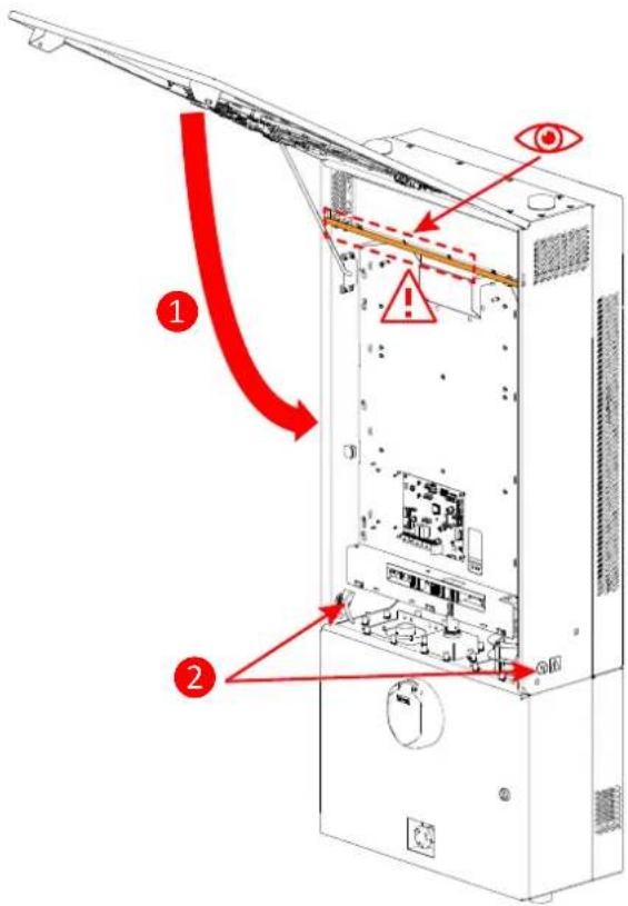 SCHNEIDER EVD1S24T0H - 7 Fermerture de la porte - 1