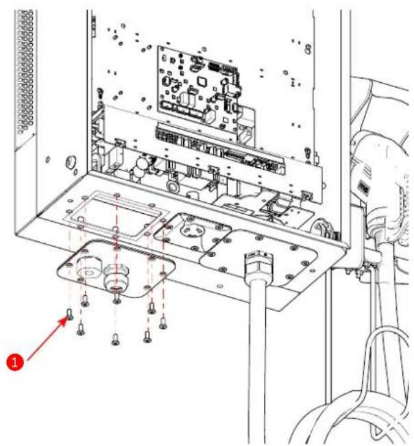 SCHNEIDER EVD1S24T0H - Préparation de l'installation du pied - 26