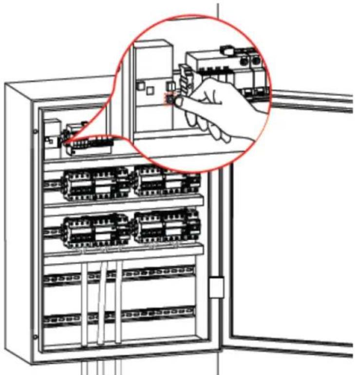 SCHNEIDER EVD1S24T0H - Préparation de l'installation du pied - 21