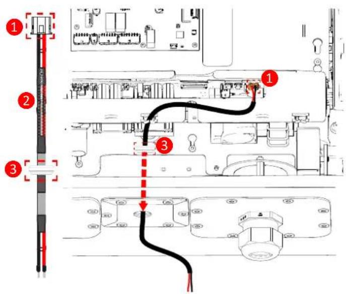 SCHNEIDER EVD1S24T0H - Préparation de l'installation du pied - 15