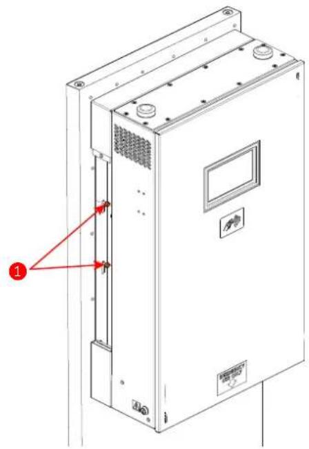 SCHNEIDER EVD1S24T0H - Préparation de l'installation du pied - 13
