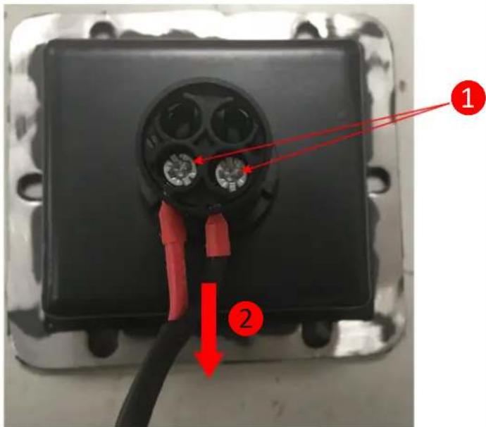 SCHNEIDER EVD1S24T0H - Préparation de l'installation du pied - 8