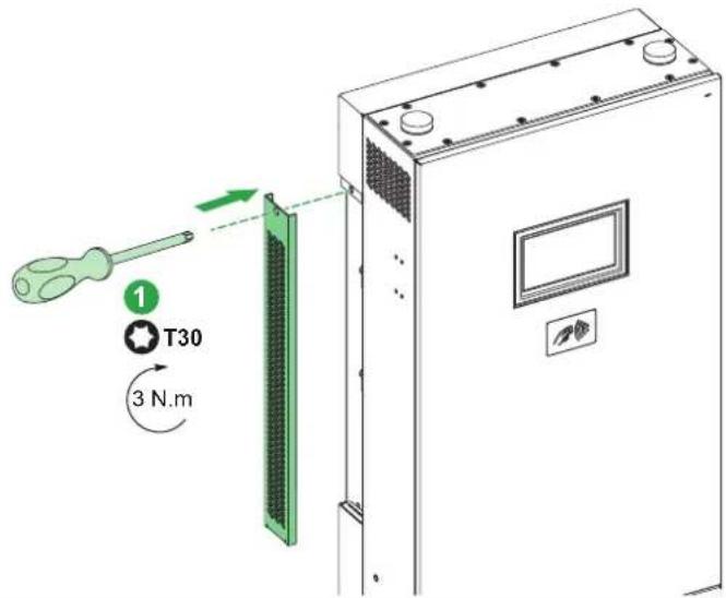 SCHNEIDER EVD1S24THB2 - Close the side panel / Replacer le panneau latéral - 2