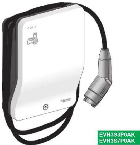 SCHNEIDER EVH3S3P0CK - EVlink Wallbox Plus - EVH3S3P0CK - EVH3S7P0CK - EVH3S11P0CK - EVH3S22P0CK EVH3S3P0AK - EVH3S7P0AK - 4