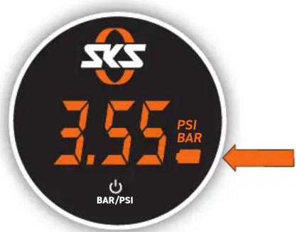 SKS Rennkompressor NXT Digi - Remplacement des piles - 2