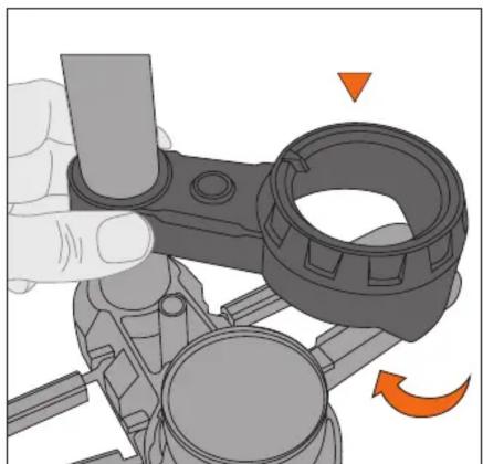 SKS Rennkompressor NXT Digi - Remplacement du manomètre - 8
