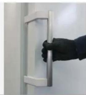 HOOVER HHTL 482WKN - GUIDE DEI BALCONCINI SULLO SPORTELLO - 1