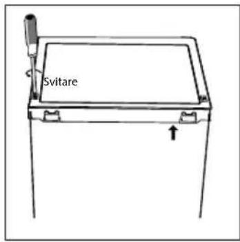 HOOVER HHTL 544W89N - Reversibilità della porta - 1