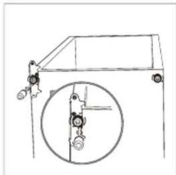 HOOVER HHTL 544W89N - Oven käannettävyys - 2