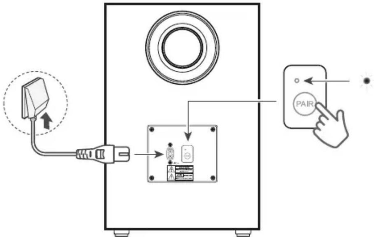 TCL C935U - Généralité du caisson de basses sans fil - 1