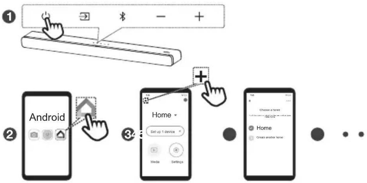 TCL C935U - Ajouter dans google home - 1