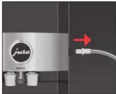 JURA GIGA 10 - Démontage et rinçage de l'écoulement combiné - 1
