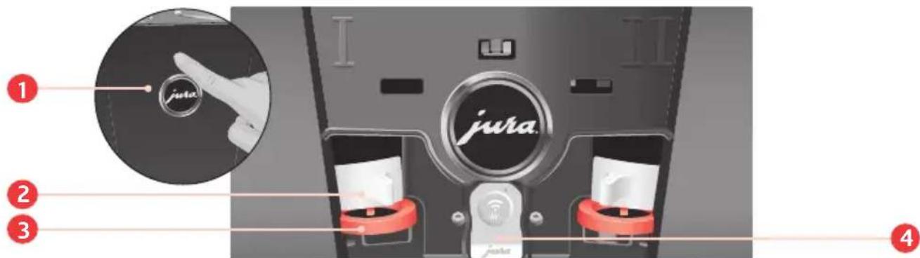 JURA GIGA 10 - Éléments de commande - 3