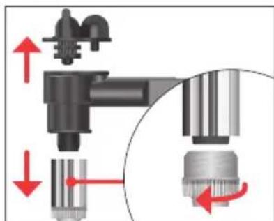 JURA GIGA 10 - Démontage et rinçage de l'écoulement combiné - 4