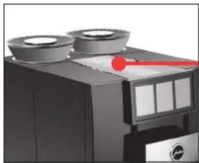 JURA GIGA 10 - Installation de la machine - 1