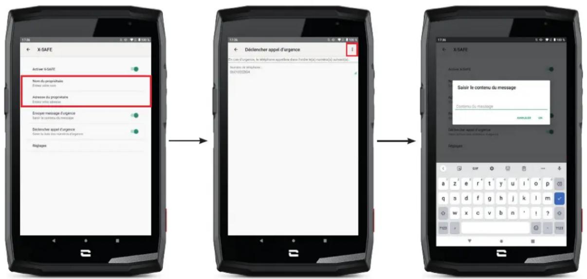 CROSSCALL CORET5 - Batterijstatus - 1