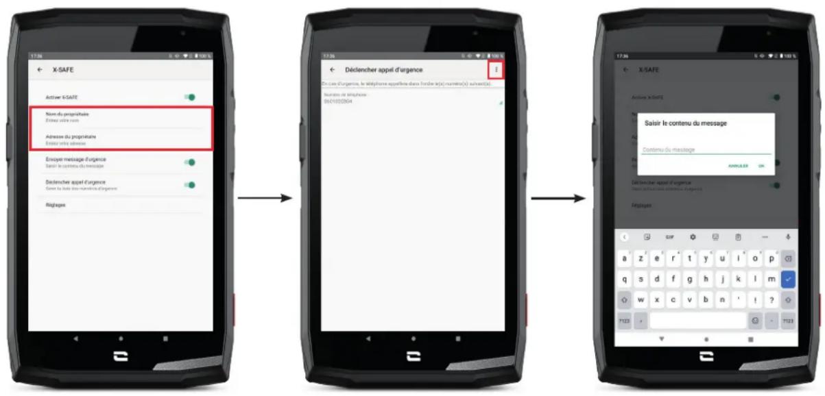 CROSSCALL CORET5 - Battery status - 1