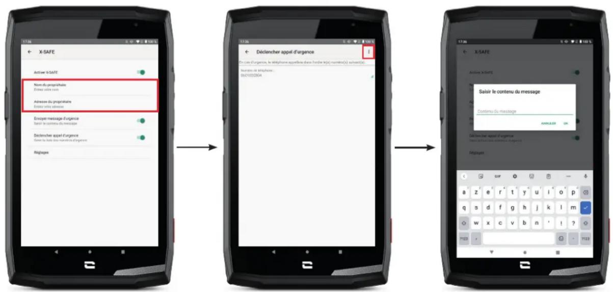 CROSSCALL CORET5 - Stato della batteria - 1