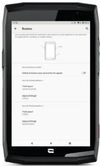 CROSSCALL CORET5 - Tappa 2: Associazione tra X-SAFE e il pulsante programmabile - 1