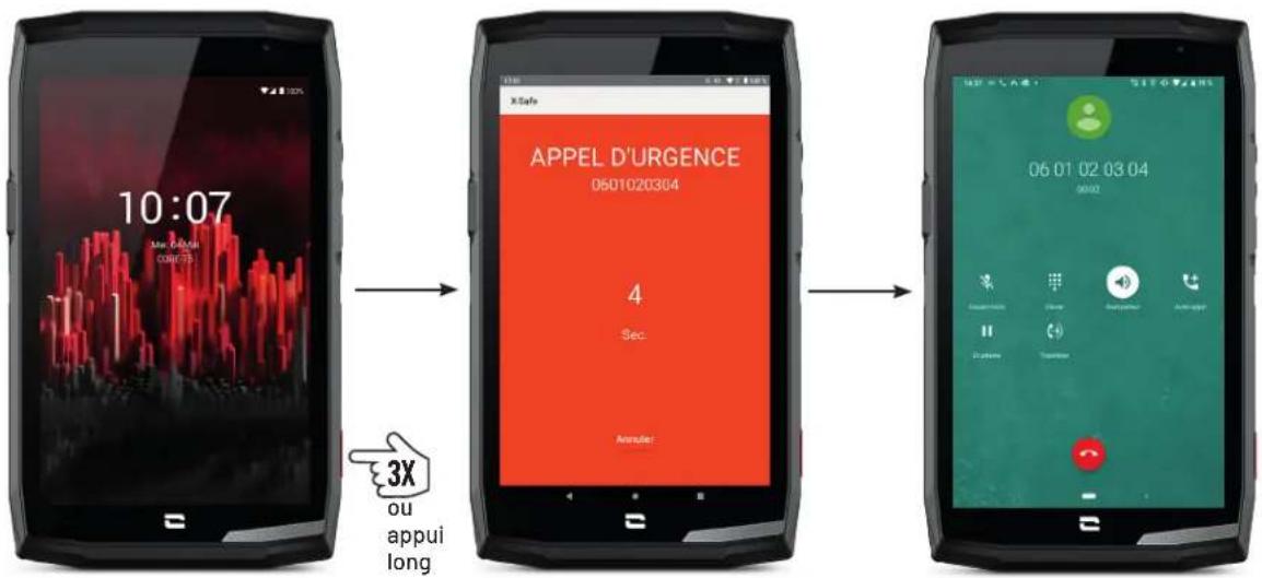 CROSSCALL CORET5 - Schritt 2: Verbindung zwischen X-SAFE und der programmierbaren Taste - 3