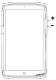 CROSSCALL CORET5 - +/- volume buttons - 1