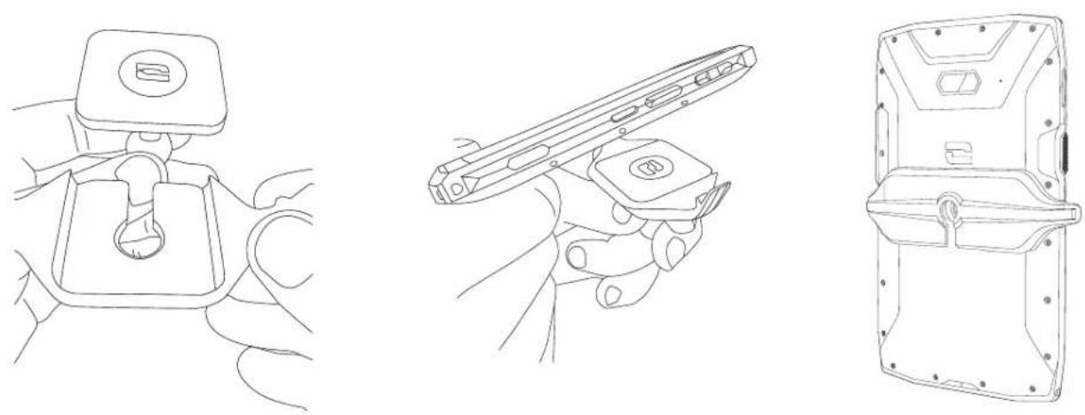 CROSSCALL CORET5 - The reinforced mechanical mounting system - 1