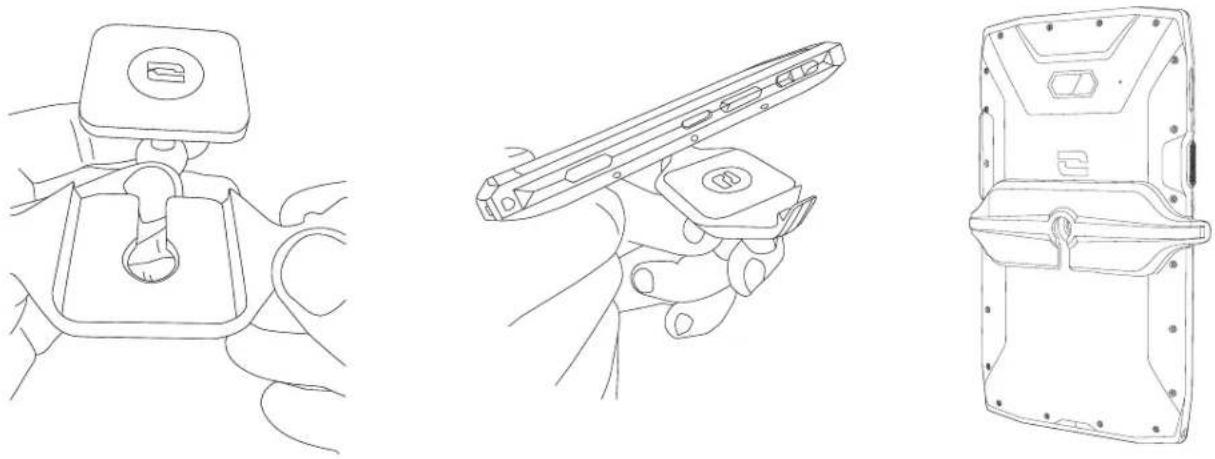 CROSSCALL CORET5 - Das verstärkte mechanische Befestigungssystem - 1