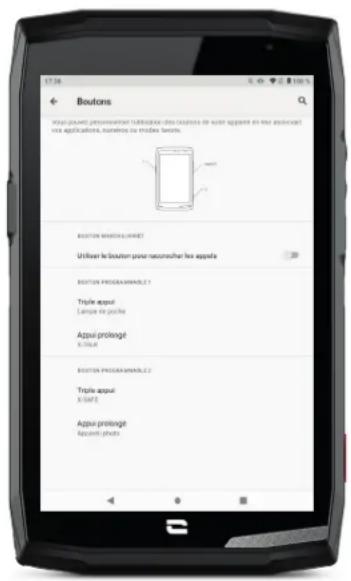 CROSSCALL CORET5 - Step 2: Connecting X-SAFE and the programmable button - 1