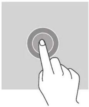 CROSSCALL CORET5 - Verwendung des Touchscreens Antippen - 1