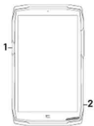 CROSSCALL CORET5 - Pulsanti programmabili - 1
