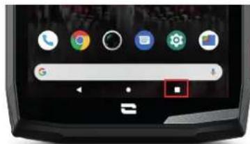CROSSCALL CORET5 - Odprte aplikacije - 1