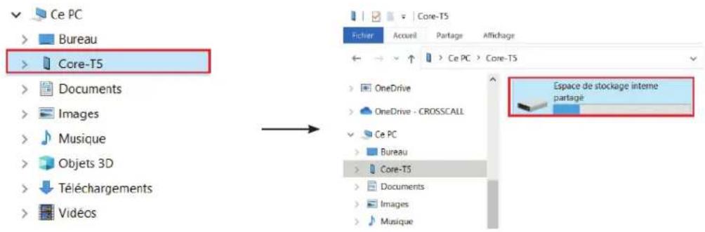 CROSSCALL CORET5 - Transferencia de datos entre su tableta CROSSCALL y su PC - 3