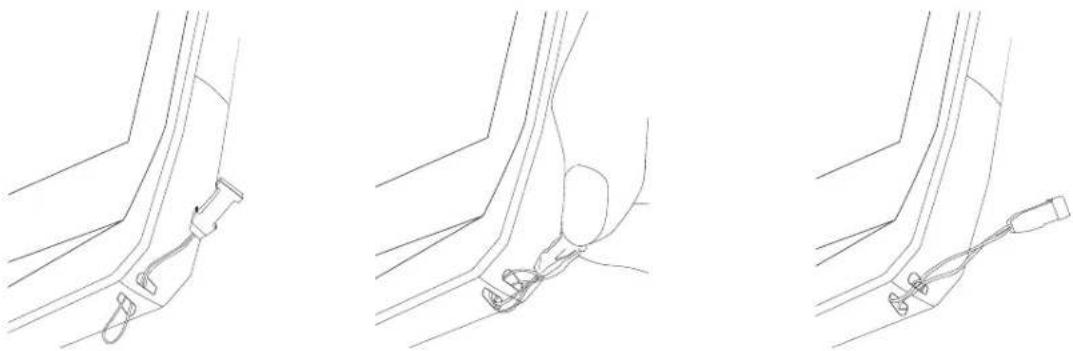 CROSSCALL CORET5 - Befestigung der Sicherheitsschlaufe\* (Leash) - 1