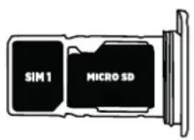 CROSSCALL CoreS4 - Umetanje nano SIM/micro SD kartice - 3
