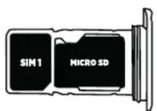 CROSSCALL CoreS4 - Instalación de la tarjeta nano SIM o micro SD - 3