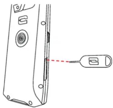 CROSSCALL CoreS4 - Installatie van de nano-SIM/micro-SD kaart - 1