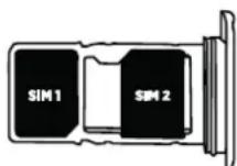 CROSSCALL CoreS4 - Installatie van de nano-SIM/micro-SD kaart - 4