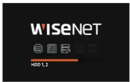Hanwha HRX1635 - Démarrer le système - 2