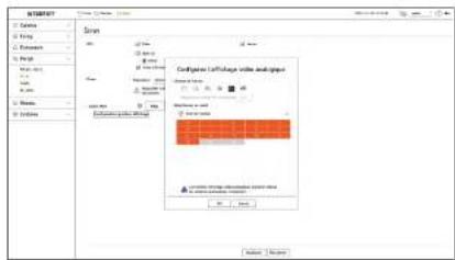 Hanwha HRX1635 - Configurez l'affichage vidéo analogique - 2