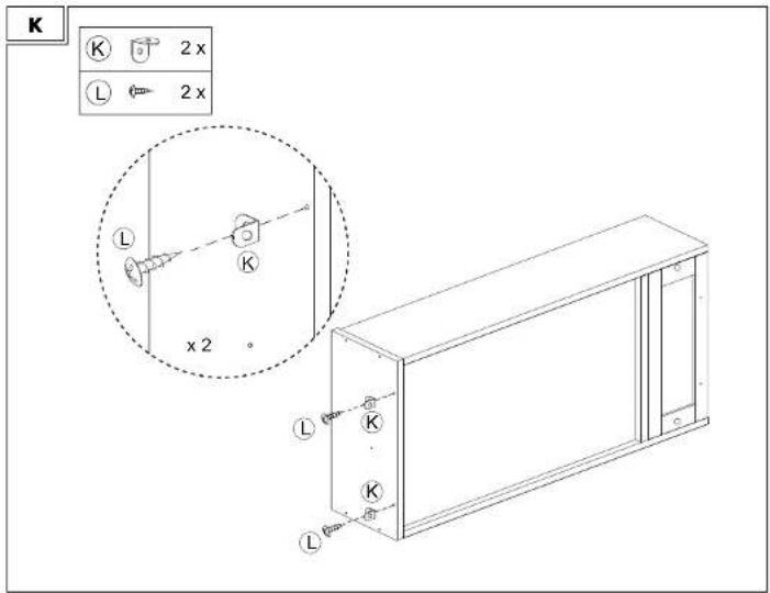 Livarno Lux IAN 382877 - BOOKCASE WITH FOLD-OUT DESK WANDREGAL MIT KLAPPBARER ABLAGE ÉTAGÈRE MURALE AVEC TABLETTE RABATTABLE - 5