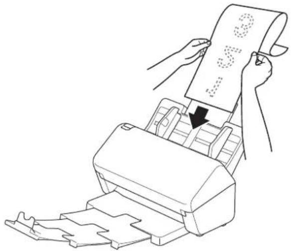 BROTHER ADS4700W - Chargement de documents de longueur supérieure à la taille standard - 3