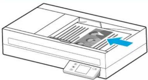 HP Scanjet Enterprise Flow N6600 fnw1 - Charger les documents dans le bac d'entrée - 4