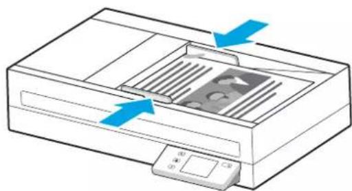 HP Scanjet Enterprise Flow N6600 fnw1 - Charger les documents dans le bac d'entrée - 6